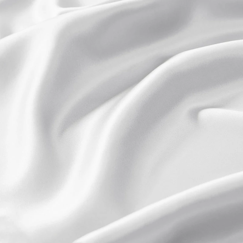 Olliix Madison Park Mulberry Silk Luxury Single Pillowcase, White, King 3 Olliix Madison Park Mulberry Silk Luxury Single Pillowcase, White, King - Image 3