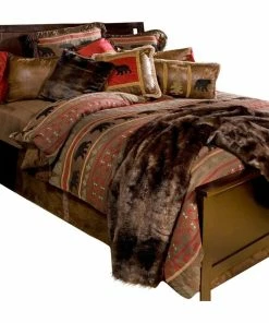 Carstens Bear Country Cabin Bedding Set, Queen