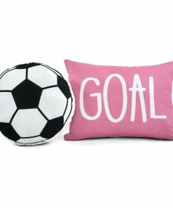 Lush Décor Girls Soccer Kick Quilt Set, Purple, Full/Queen, 5 Piece -Bare Sales Store 01d196ed0f60cb53 9597 w800 h800 b1 p0