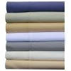 Abripedic Percale 100% Cotton Deep Pocket 22" Sheet Set, White, Queen