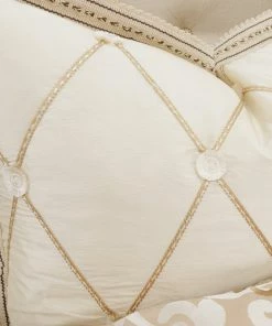 Michael Amini Luxembourg 13-Piece King Comforter Set - Creme -Bare Sales Store 0a01fcad0303be6b 4383 w800 h800 b0 p0