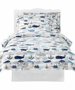 Togas Sea Adventures Snow White And Blue Pillowcase Baby