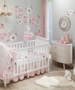 Lambs & Ivy Floral Garden Watercolor & Pink Linen Reversible Crib/Toddler Quilt 7 Lambs & Ivy Floral Garden Watercolor & Pink Linen Reversible Crib/Toddler Quilt -Bare Sales Store 0d611fdf0e52ed31 5440 w800 h800 b0 p0