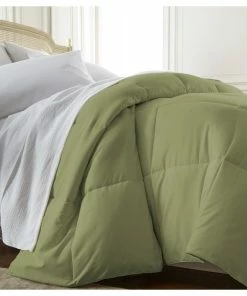 Ienjoy Home Home Collection Baffle Box Down Alternative Comforter, Twin/Twin XL, Sage -Bare Sales Store 0f51a5dd07f574a8 9747 w800 h800 b0 p0