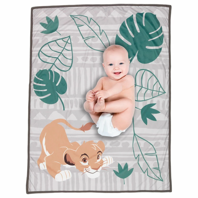 Lambs & Ivy Disney Baby THE LION KING Picture Perfect Sherpa Baby Blanket 2 Lambs & Ivy Disney Baby THE LION KING Picture Perfect Sherpa Baby Blanket - Image 2