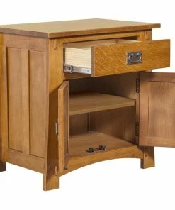 Crafters And Weavers Mission Quarter Sawn Oak 2-Door 1-Drawer Nightstand 7 Crafters And Weavers Mission Quarter Sawn Oak 2-Door 1-Drawer Nightstand -Bare Sales Store 11b16ab50c472da7 5133 w800 h800 b1 p0