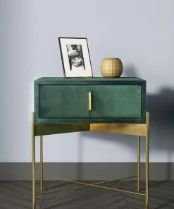 HOMARY Green Bedroom Nightstand With Drawer Velvet Upholstered Bedside Table 9 HOMARY Green Bedroom Nightstand With Drawer Velvet Upholstered Bedside Table -Bare Sales Store 1291009f00ed6ffa 1180 w800 h800 b0 p0