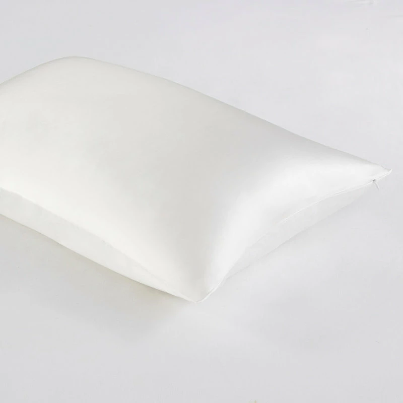 Olliix Madison Park Mulberry Silk Luxury Single Pillowcase, White, King 8 Olliix Madison Park Mulberry Silk Luxury Single Pillowcase, White, King - Image 8