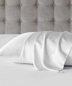 Olliix Madison Park Mulberry Silk Luxury Single Pillowcase, White, King 14 Olliix Madison Park Mulberry Silk Luxury Single Pillowcase, White, King -Bare Sales Store 1451dfd00143add7 7491 w800 h800 b0 p0