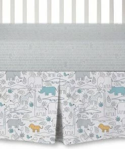 Lolli Living 4-Piece Crib Bedding Set, Safari