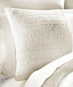 Five Queens Court Mackay Comforter Set, White, Queen -Bare Sales Store 1521a363098b7080 7232 w800 h800 b0 p0