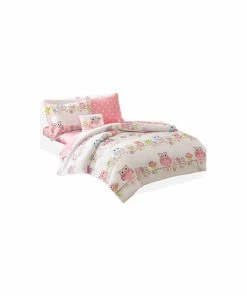 Olliix Mi Zone Kids Microfiber Printed 6-Piece Comforter Set With Bed Sheets, Full