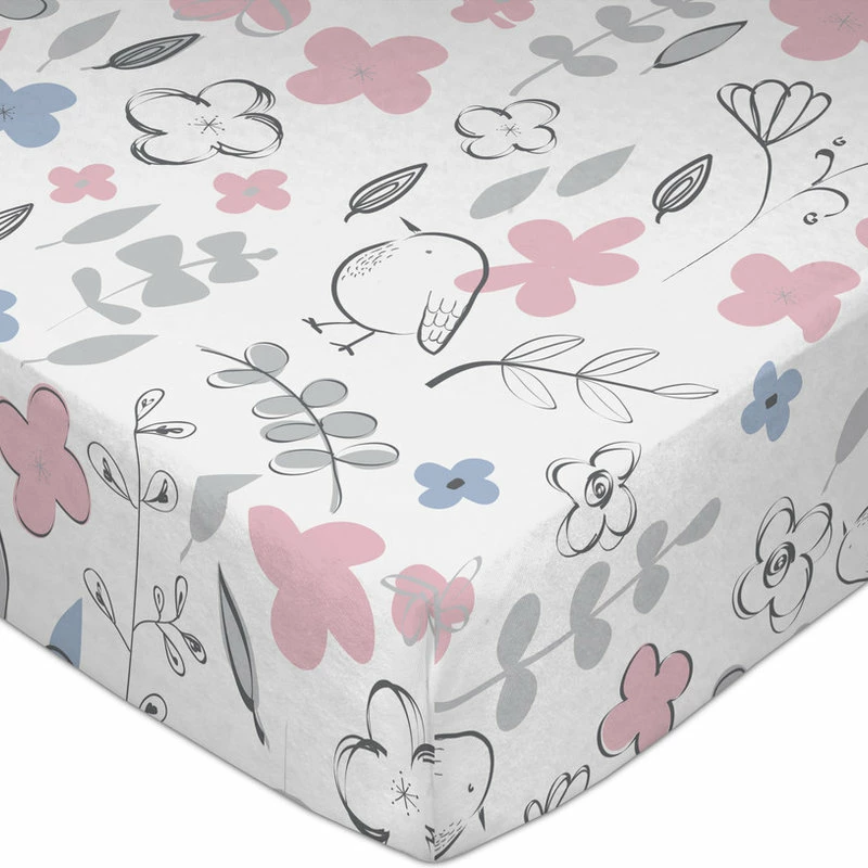 Lolli Living Crib Fitted Sheet, Mazie 1 Lolli Living Crib Fitted Sheet, Mazie