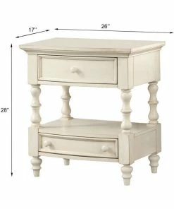 Comfort Pointe Shelton Two Drawer Nightstand -Bare Sales Store 18a148d80bbd0bff 6583 w800 h800 b1 p0