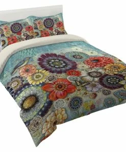 Laural Home Blue Bird Boho Sham