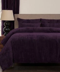 Siscovers 6-Piece Queen Draper Plum Duvet Set -Bare Sales Store 1b719783079b64ec 1723 w800 h800 b0 p0