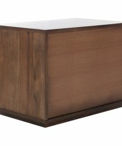 Safavieh Mallory 1 Drawer Nightstand, Brown -Bare Sales Store 1cc1fdcb0c92a245 8297 w800 h800 b1 p0