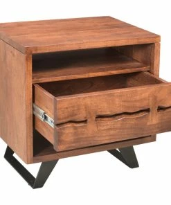 Moe's Home Collection Moe's Home Industrial Madagascar Nightstand With Brown Finish UH-1008-03 -Bare Sales Store 1e111cb50e829064 6344 w800 h800 b1 p0