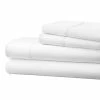 Ienjoy Home Becky Cameron Premium Ultra Soft Luxury 4-Piece Bed Sheet Set, Queen, White