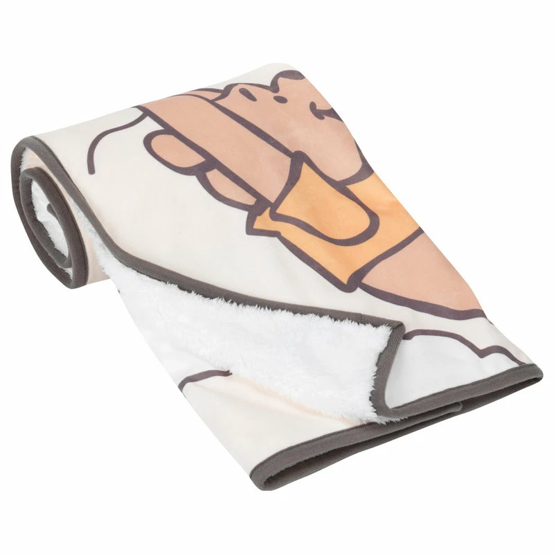 Lambs & Ivy Disney Baby WINNIE THE POOH Picture Perfect Sherpa Baby Blanket 5 Lambs & Ivy Disney Baby WINNIE THE POOH Picture Perfect Sherpa Baby Blanket - Image 5