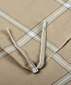 BNF Home Windowpane Washed Cotton Duvet Cover Set, Camel, King, 102"x90" -Bare Sales Store 20a13d610e45d08c 7460 w800 h800 b0 p0