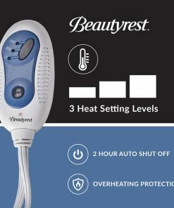 Olliix Beautyrest Heated 60x70" Kids Throw Blanket, Blue Penguins -Bare Sales Store 2161621b0347ac87 1855 w800 h800 b0 p0