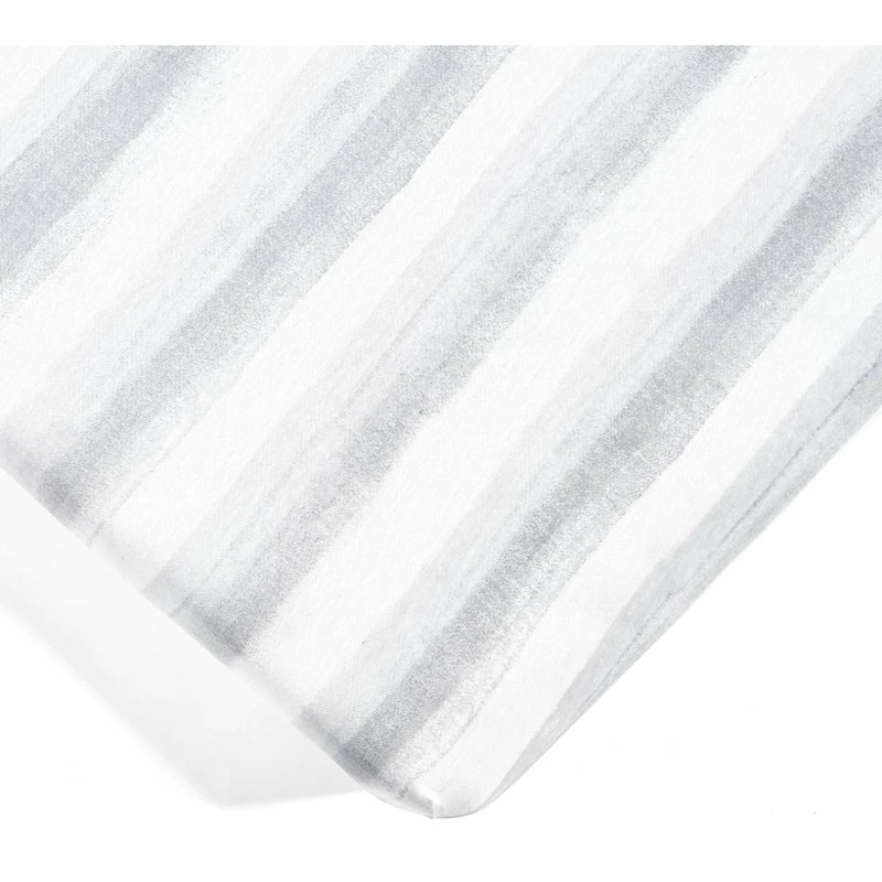 Lush Decor Baby Seaside Starfish Organic Cotton Fitted Crib Sheet Blue 2Pk 28x52x9 2 Lush Decor Baby Seaside Starfish Organic Cotton Fitted Crib Sheet Blue 2Pk 28x52x9 - Image 2