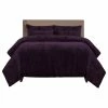 Siscovers 6-Piece Queen Draper Plum Duvet Set