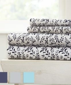 Ienjoy Home Becky Cameron Burst Of Vines Pattern 4 Piece Bed Sheet Set, Gray, Full 5 Ienjoy Home Becky Cameron Burst Of Vines Pattern 4 Piece Bed Sheet Set, Gray, Full -Bare Sales Store 25d107460a5665f1 4036 w800 h800 b0 p0