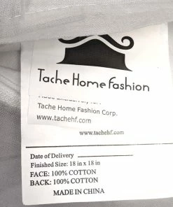 Tache Home Fashion Light Grey Silver Diamond Pastel Cotton Bedspread Set, 18 X 18 -Bare Sales Store 2631be6202d19680 3032 w800 h800 b0 p0