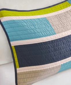 Olliix Mi Zone Bradley Brick Stripe Youth Coverlet Set, Lime Blue, Antimicrobial 11 Olliix Mi Zone Bradley Brick Stripe Youth Coverlet Set, Lime Blue, Antimicrobial -Bare Sales Store 2851b6070206eb3f 8333 w800 h800 b0 p0