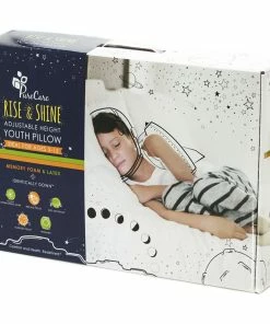 PureCare Kids Rise And Shine Adjustable Height Memory Foam + Latex Youth Pillow, White -Bare Sales Store 2971c4ce0d5d9554 1765 w800 h800 b1 p0