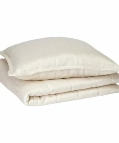 Ann Gish Luxury Linens Texture Coverlet Set White, King