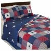 Lavish Home Caroline Quilt Set, Twin, 2 Piece