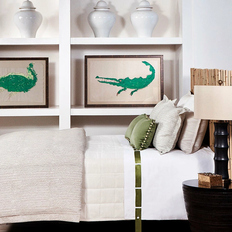 Ann Gish Luxury Linens Texture Coverlet Set White, King 5 Ann Gish Luxury Linens Texture Coverlet Set White, King - Image 5