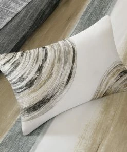 Olliix Madison Park Microfiber Printed 7-Piece Comforter Set, King -Bare Sales Store 2d41d0640226c0f9 7526 w800 h800 b0 p0