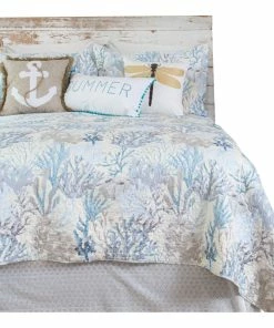 Carstens Summer Reef Coastal Quilt Set, King
