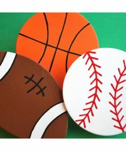 Little Elephant Company Sports Balls Quilt Clips Set Of 3 - Baseball, Basketball, Football -Bare Sales Store 2e1151cb042af264 0712 w800 h800 b0 p0