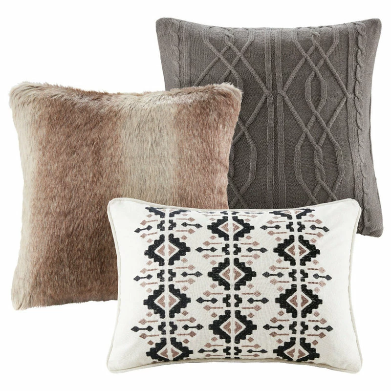 Olliix Madison Park Urban Cabin Cotton Jacquard Comforter Set, Queen 3 Olliix Madison Park Urban Cabin Cotton Jacquard Comforter Set, Queen - Image 3