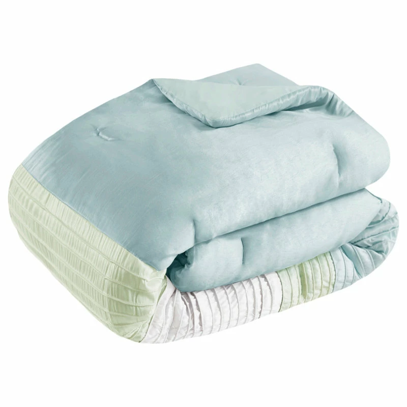 Olliix Madison Park Polyoni-Pieced And Pleated 7-Piece Comforter Set, Queen 7 Olliix Madison Park Polyoni-Pieced And Pleated 7-Piece Comforter Set, Queen - Image 7