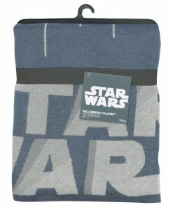 Lambs & Ivy Star Wars Signature Millennium Falcon Blue/Gray Knit Baby Blanket -Bare Sales Store 31514c81003800a3 5495 w800 h800 b1 p0
