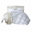 Egyptian Bedding Luxurious Siberian Goose Down Comforter Duvet 750+ Fill, 1200 TC Egyptian Cotton
