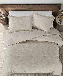 Inspired Home Grace Living Comforter Set, Beige, King/California King -Bare Sales Store 34d157b30389107c 2752 w800 h800 b0 p0