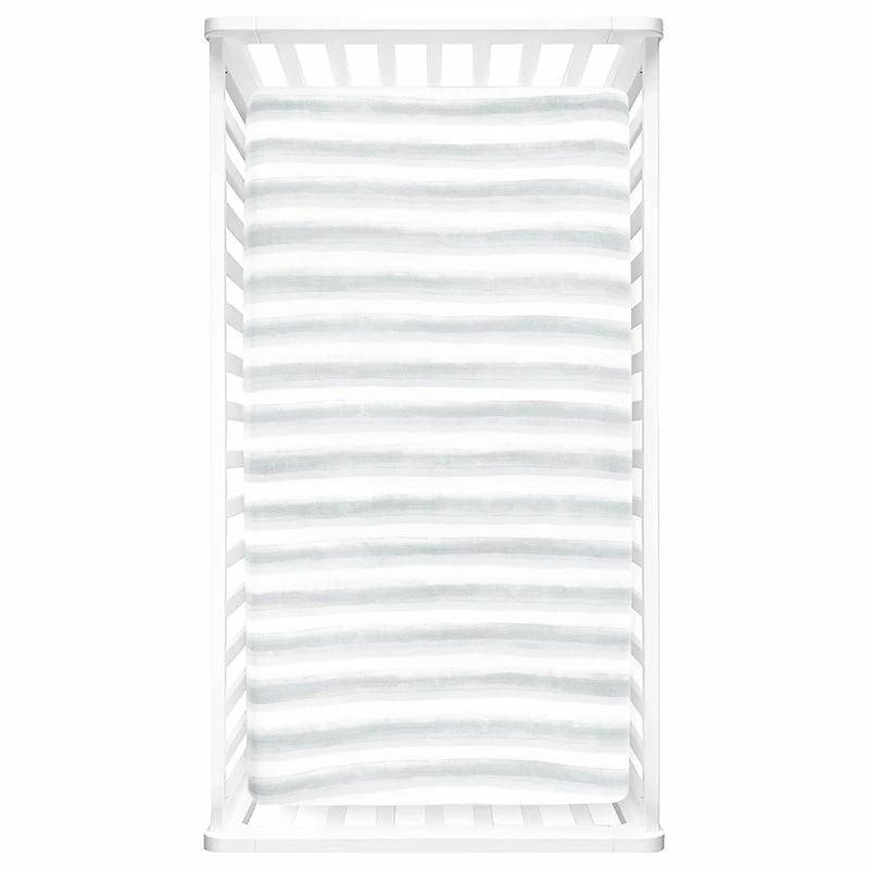 Lush Decor Baby Seaside Starfish Organic Cotton Fitted Crib Sheet Blue 2Pk 28x52x9 3 Lush Decor Baby Seaside Starfish Organic Cotton Fitted Crib Sheet Blue 2Pk 28x52x9 - Image 3