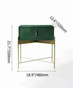 HOMARY Green Bedroom Nightstand With Drawer Velvet Upholstered Bedside Table 13 HOMARY Green Bedroom Nightstand With Drawer Velvet Upholstered Bedside Table -Bare Sales Store 3731fd0f00ed7005 1180 w800 h800 b0 p0