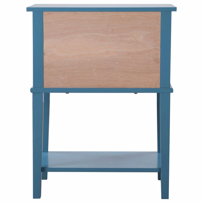 Glory Furniture Newton Two Drawer Nightstand, Blue 5 Glory Furniture Newton Two Drawer Nightstand, Blue - Image 5