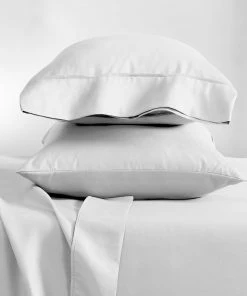 Bare Home Microfiber Pillowcases - Set Of 2, White, King