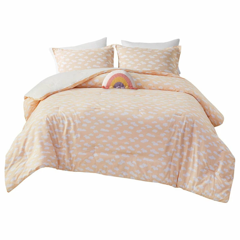 Olliix Urban Habitat Kids Cotton Queen Comforter Set In Yellow And Coral UHK10-0185 2 Olliix Urban Habitat Kids Cotton Queen Comforter Set In Yellow And Coral UHK10-0185 - Image 2