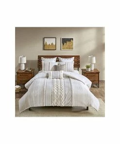 GwG Outlet INK+IVY Cotton Cal King Comforter Mini Set In Ivory Finish II10-995 7 GwG Outlet INK+IVY Cotton Cal King Comforter Mini Set In Ivory Finish II10-995 -Bare Sales Store 3ed1e1890bfcdbb0 1964 w800 h800 b0 p0
