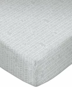 Lolli Living Crib Fitted Sheet, Animal Crackers